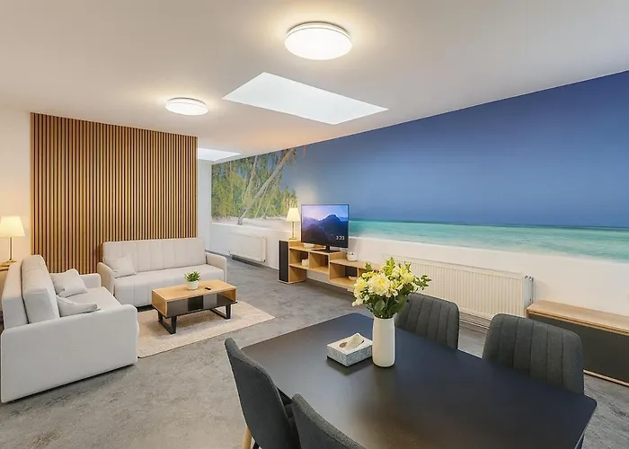 Ideal For Big Groups, Modern 14 Guest Near Prague *